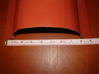 Roof ridge cap